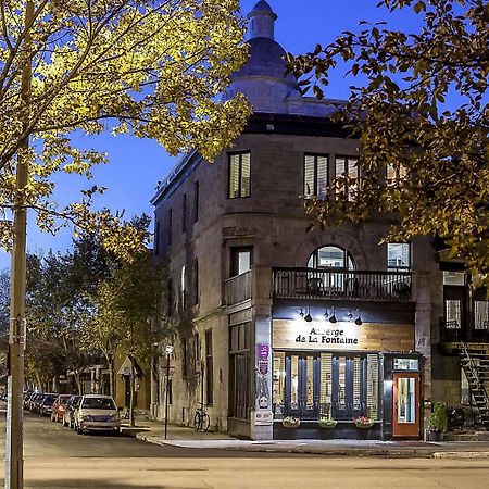 Auberge De La Fontaine Montreal Zewnętrze zdjęcie