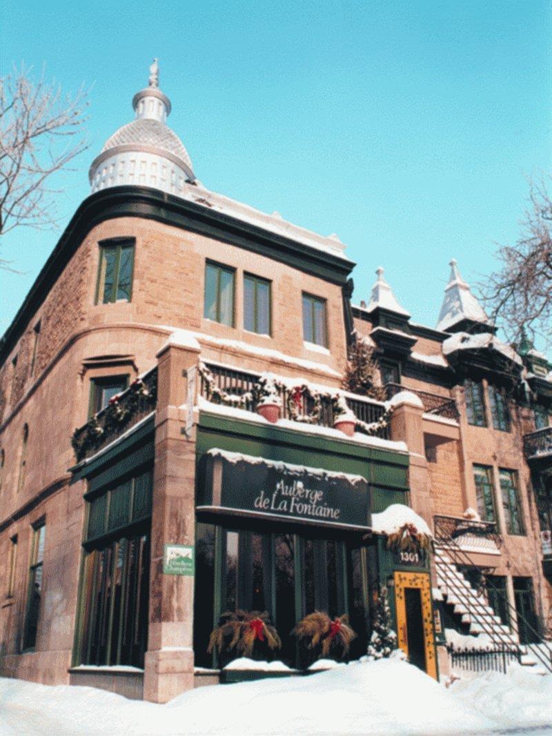 Auberge De La Fontaine Montreal Zewnętrze zdjęcie